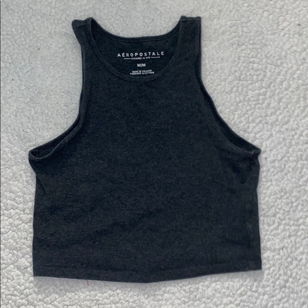 Barely Used, Aeropostale Grey cropped tank